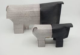 Alessio Tasca 1929-2020 Skulpturen Keramik Kühe