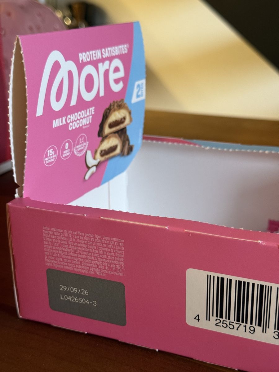 More Nutrition Cibi & Specialità: More Protein Riegel Satisbites – Nuovo e nell'imballaggio originale da Mellingen venduto da Krishi 2