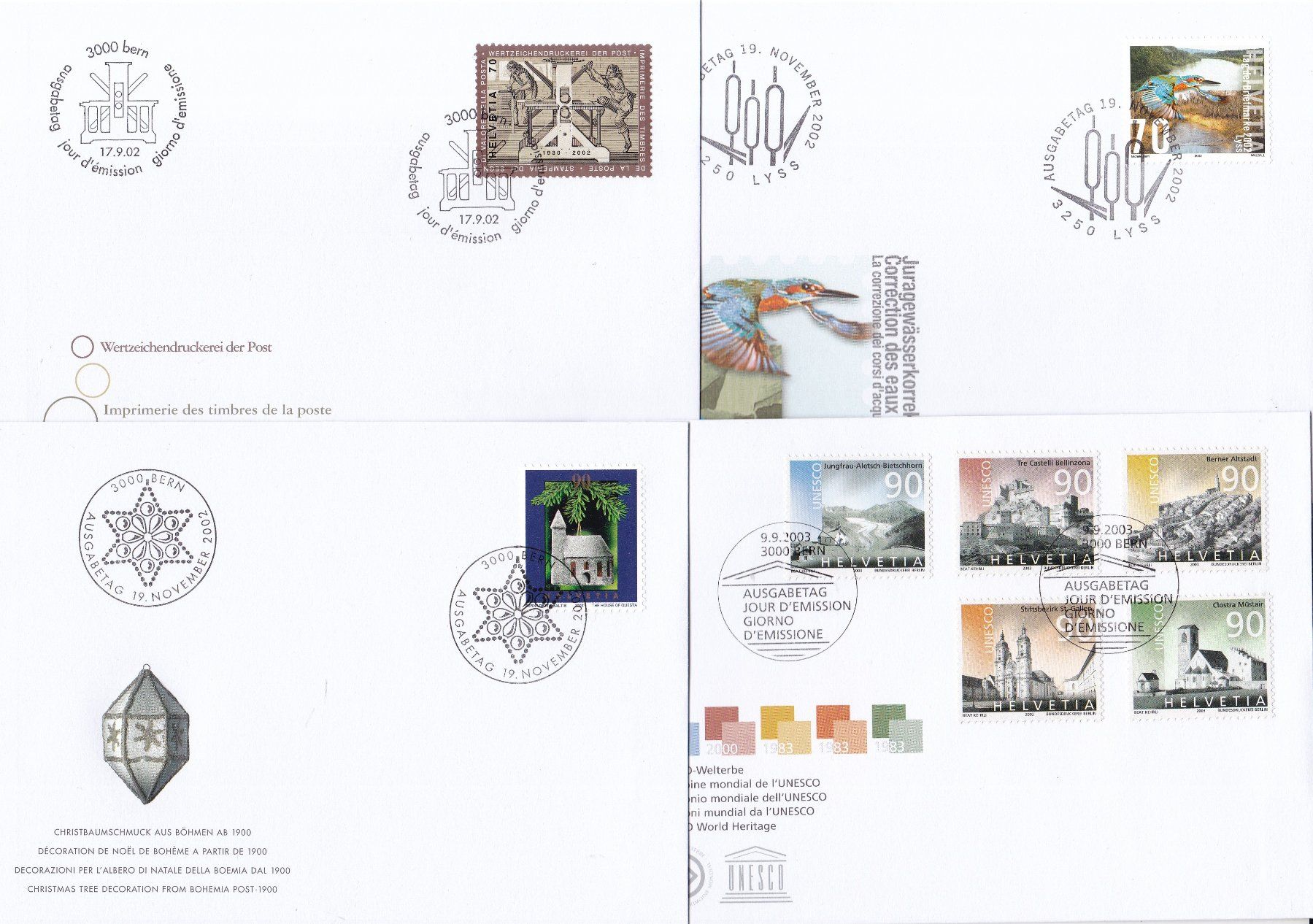 Tutti i francobolli: CH Lot "Abo" bis 2003, Briefmarken, FDCs – Usato da Münchwilen AG venduto da Nesar 5