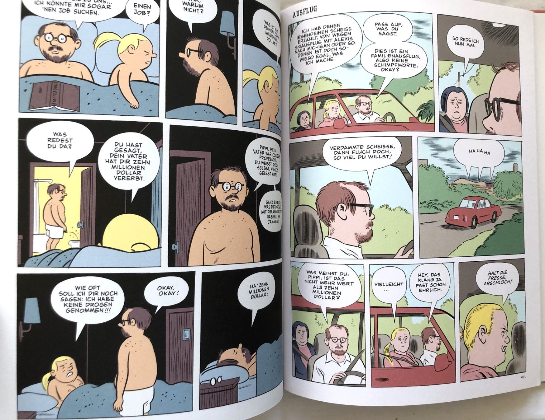 BD: Daniel Clowes - Wilson – D'occasion à Schaffhausen par durruti 4