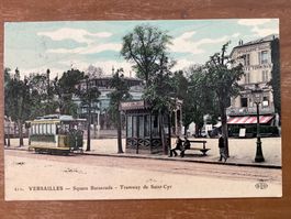 AK Versailles Tram 1912