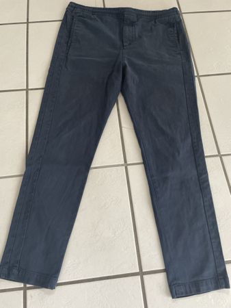 Herren Hose LACOSTE Relaxed Fit Grösse FR 42 US 33 blau