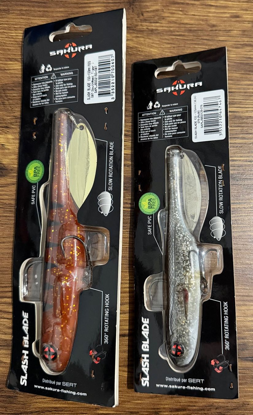 Köder: Sakura Slash Blade 2er Mixset - Set 15 – Neu und originalverpackt aus Widnau von Fishingtackle_Oggy 1