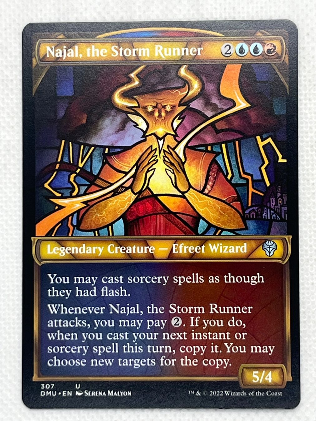 Magic The Gathering Carte collezionabili: MTG Najal, the Storm Runner DMU – Usato da Hinterkappelen venduto da Kim1992