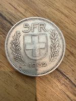 5 Frankenmuenze 1932 CH guter Zustand