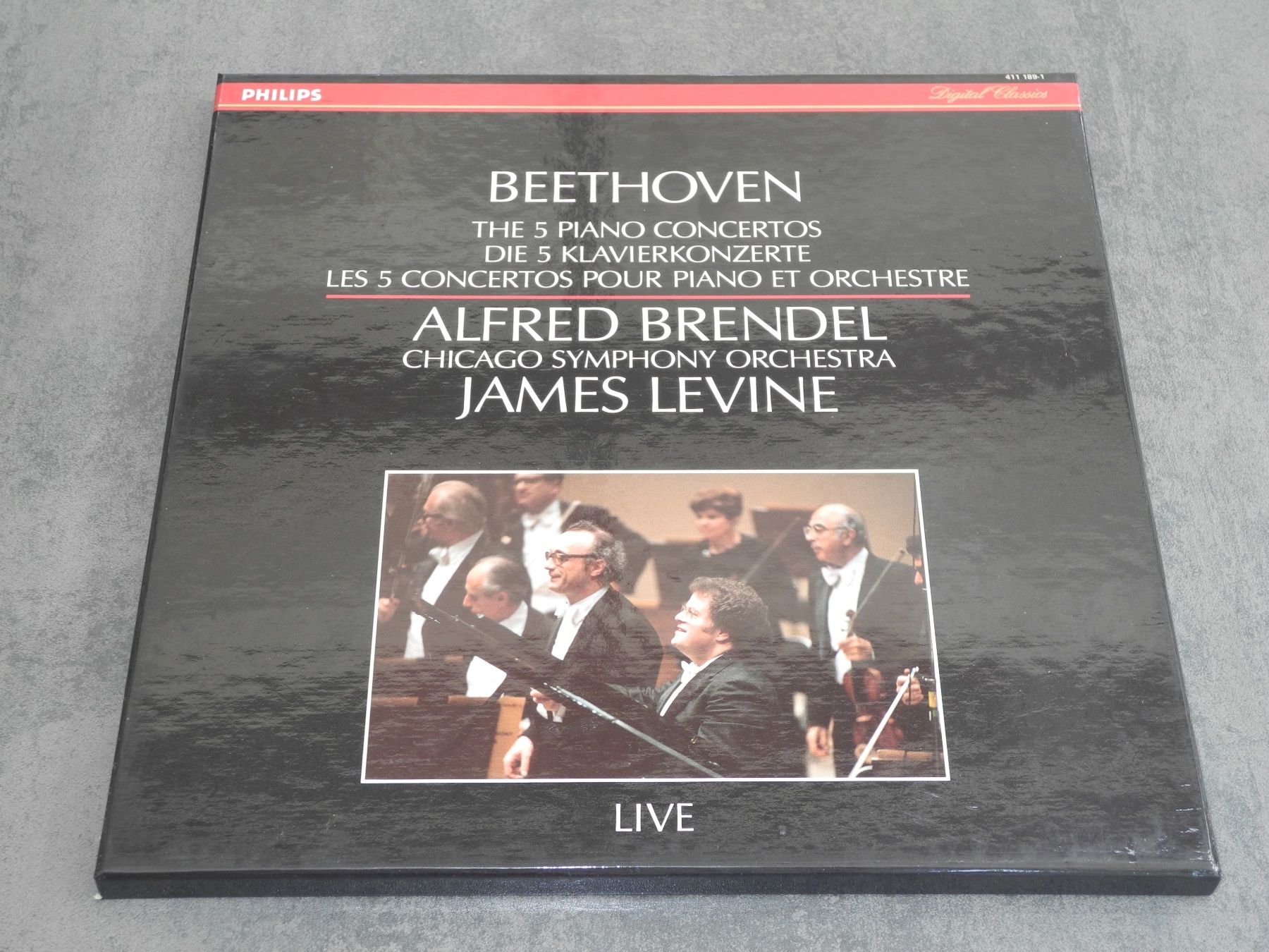 Dischi in vinile: BEETHOVEN: KLAVIERKONZERTE - BRENDEL / LEVINE - PHILIPS- 4LP – Nuovo (secondo la descrizione) da Fahrwangen venduto da Swirl2