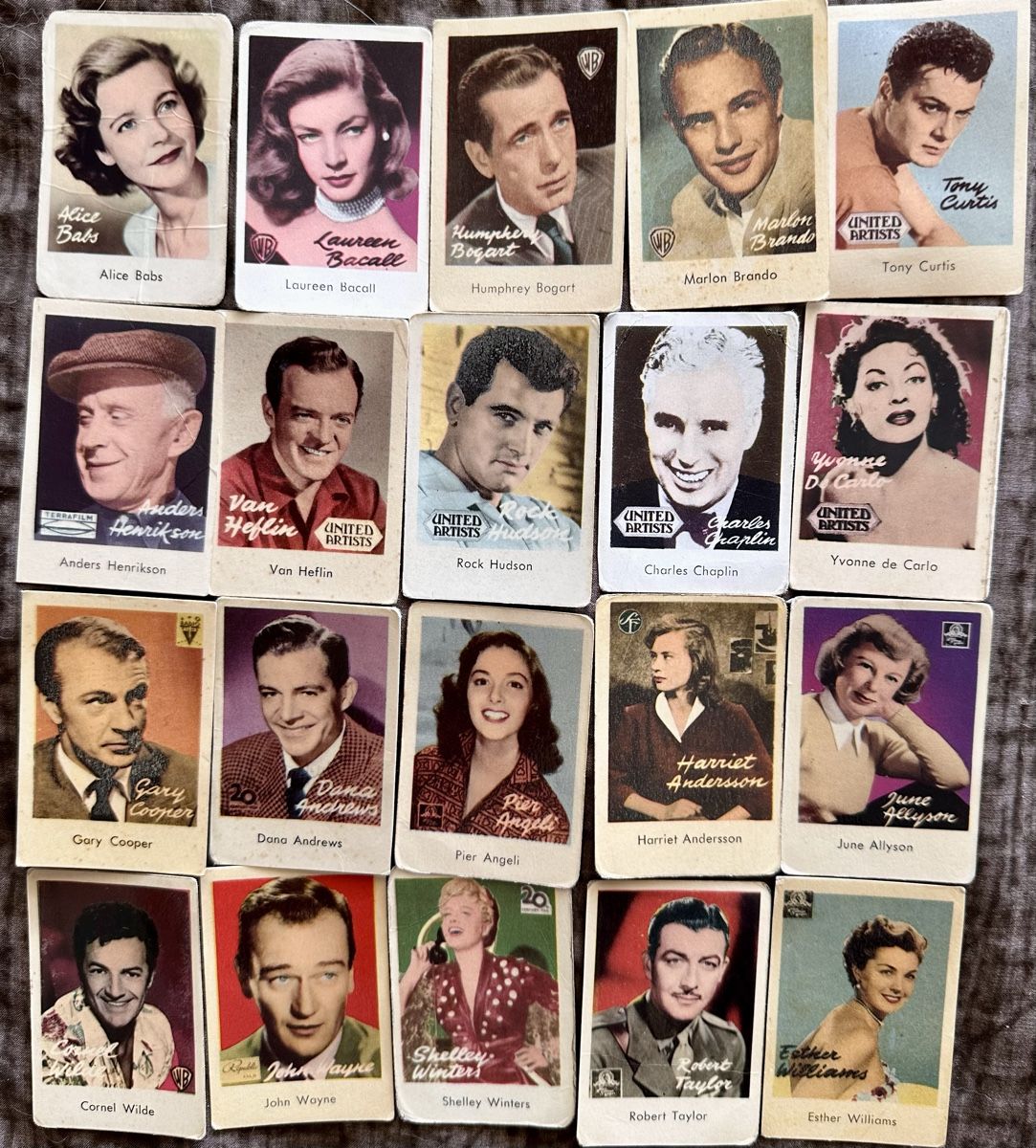 Sammelbilder & Trading cards: Filmstars  – Gebraucht aus Duebendorf von Fczfanrobi