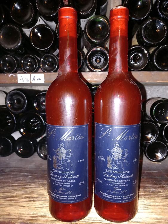 Lot de 2 st Martin riesling kabinett 2000 (Neu (gemäss Beschreibung ...