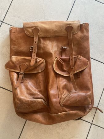Leder-Rucksack von Meili