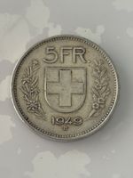 5 Franken 1949  Rar