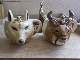 Prinzessin Mononoke (Wolf+Yakul) Tassen