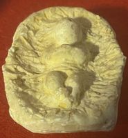 Krippe mit Kind Antik ca. 80-100 Jahre