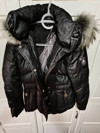 Winterjacke von Sportalm Kitzbühl, Grösse 36, schwarz