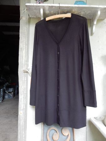Jacke    lang / Viskose/Elasth     *  street one  *     M
