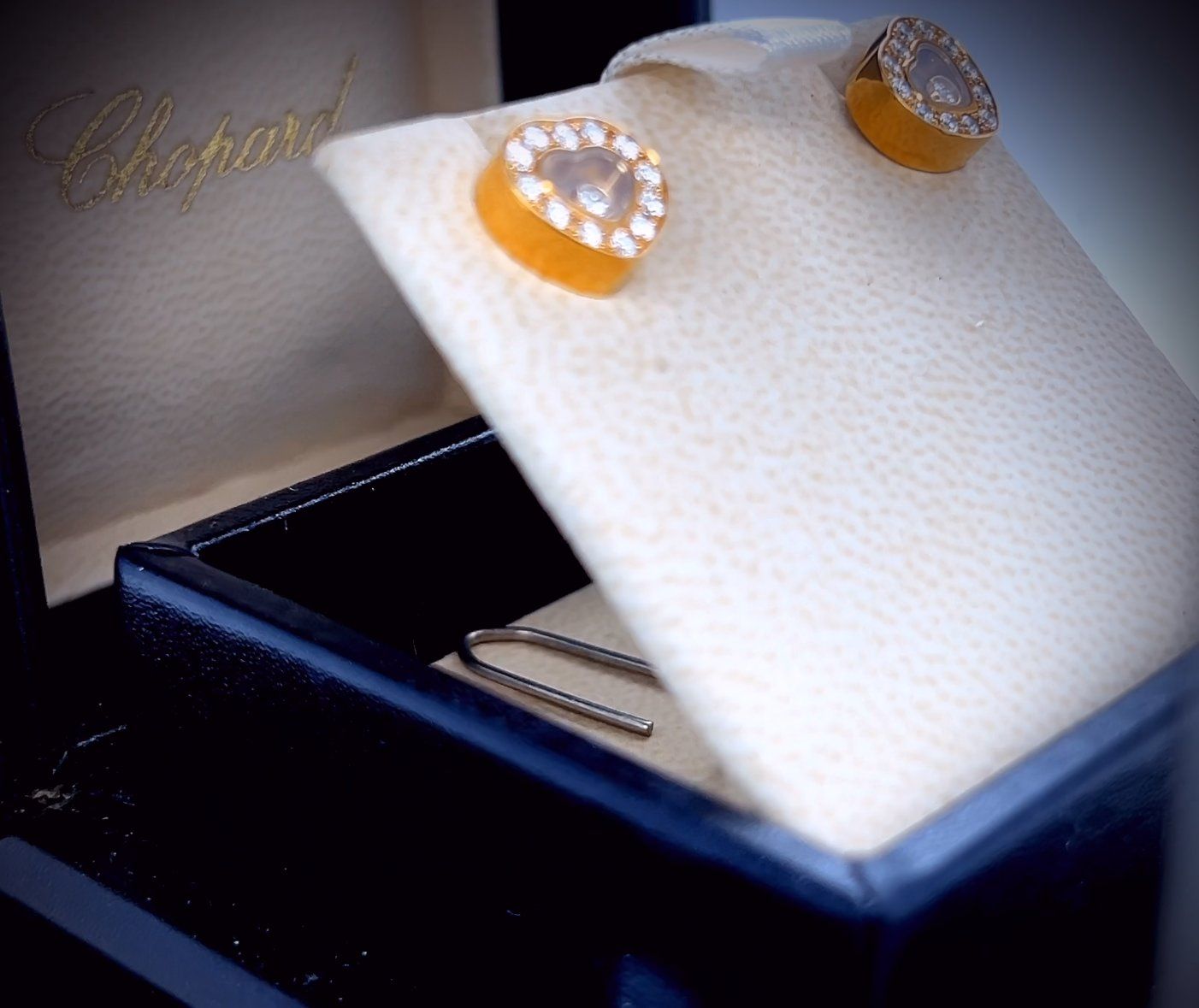 Chopard Orecchini pendenti & Orecchini a lobo: Chopard Ohrringe, Happy Diamonds – Usato da Stäfa venduto da Wdsoft