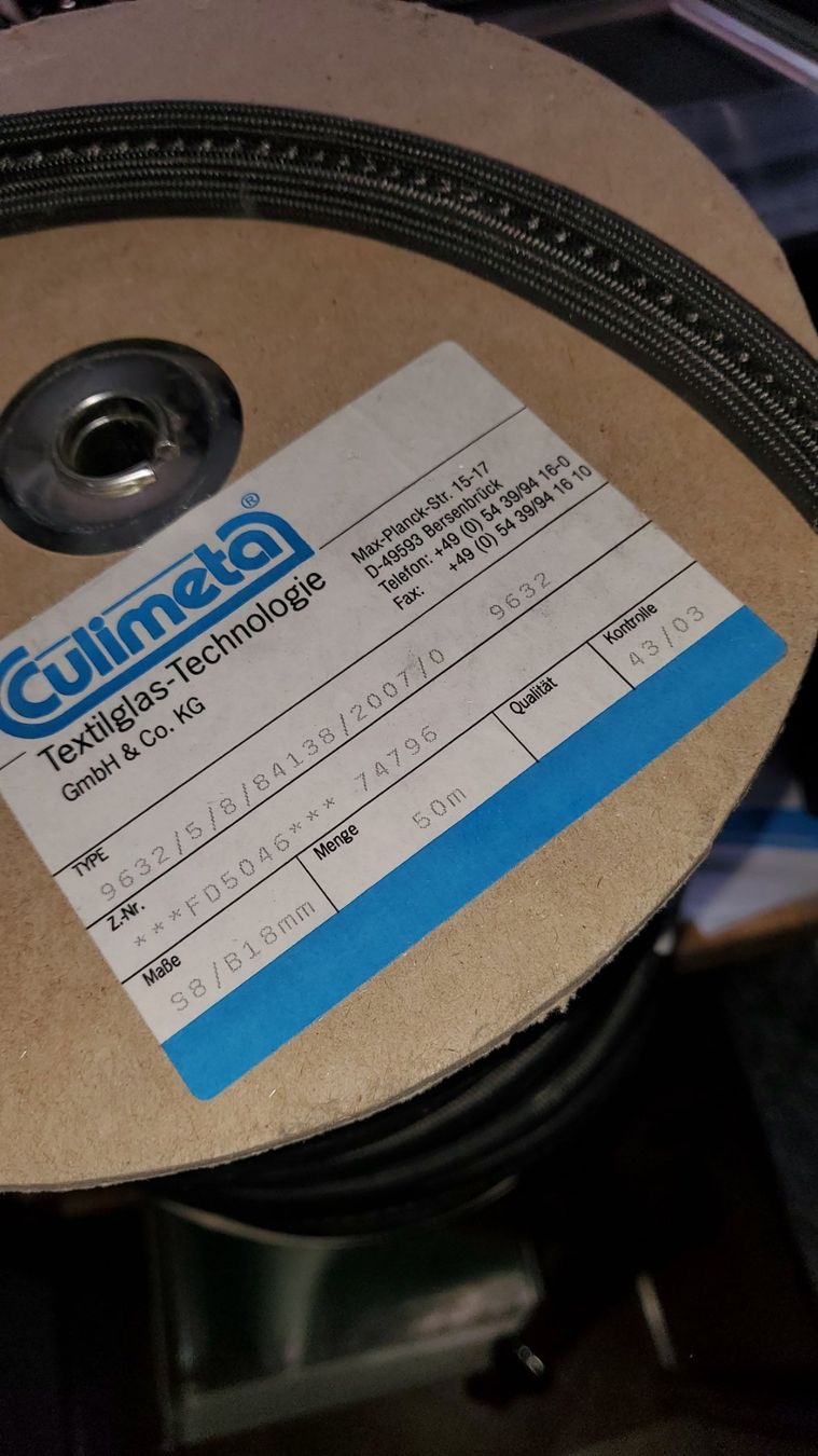 Sanitari: Ofentürdichtung D=8mm, mit Lappen 10mm – Nuovo (secondo la descrizione) da Einsiedeln venduto da Jaeggi-Gartenfeuer 2
