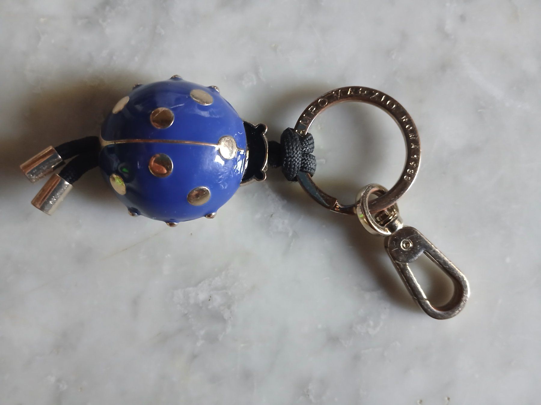 Portachiavi: Portachiavi coccinella blu – Nuovo (secondo la descrizione) da Baar venduto da fla_v78d