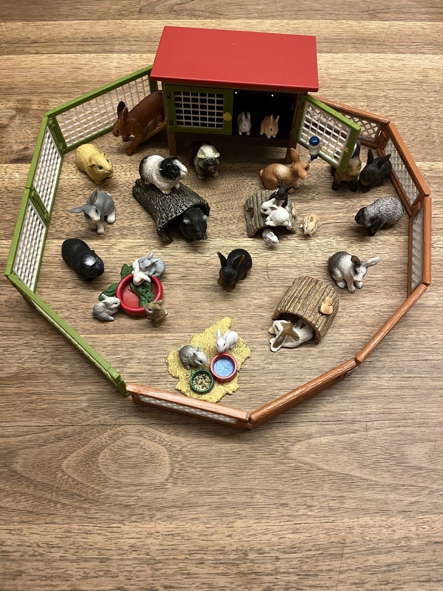 Schleich Giocattoli: Schleichhasenstall – Usato da Weesen venduto da D0101D