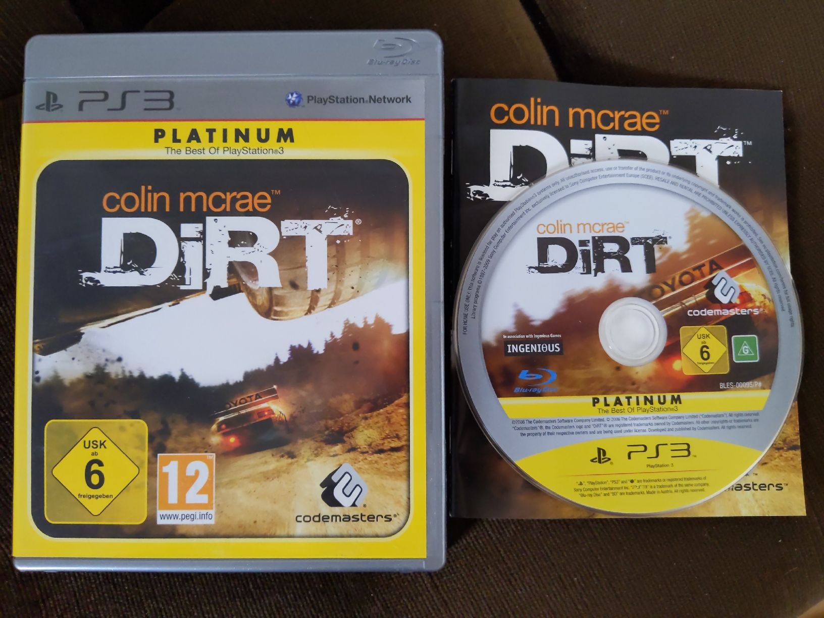 Sony Giochi: Colin McRae DiRT Platinum PS3 – Usato da Unterseen venduto da ain_h852