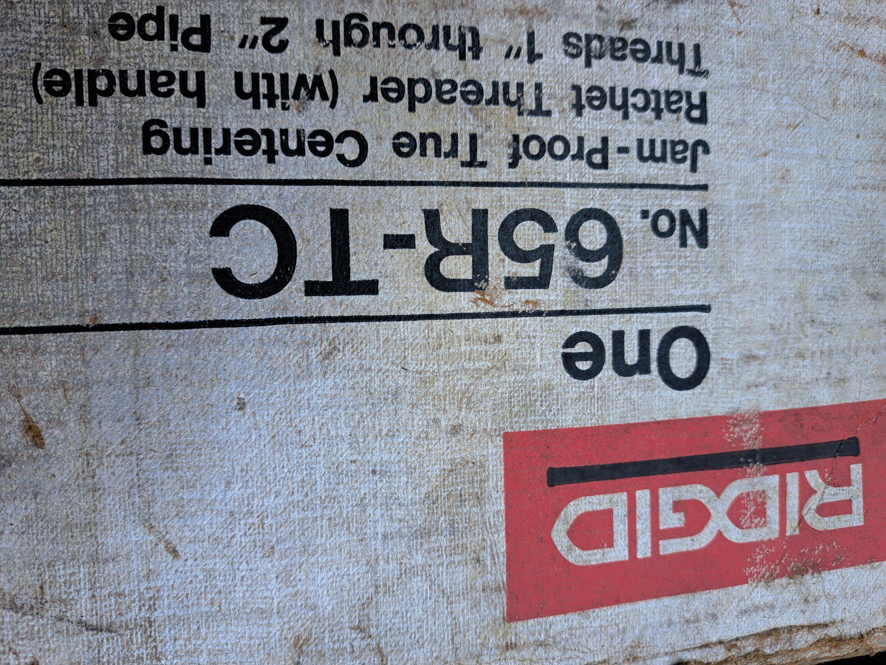 Ridgid Tous les outils: Schneidkluppe Ridgid 1-2" – Neuf avec emballage d'origine à Tuggen par Robi12 1