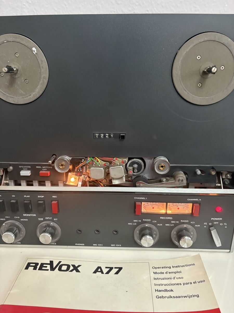 Revox Apparecchi a nastro: Magnétophone Revox A77 2 piste – Usato da petit lancy venduto da FerreiraLuis 1