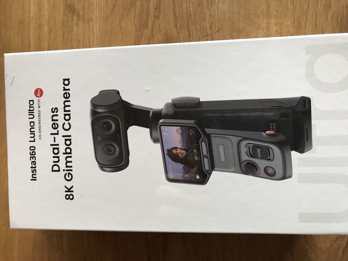 Insta360 Action Cam: Insta 360 Luna Ultra, 8K Gimbal Camera – Nuovo e nell'imballaggio originale da Dagmersellen venduto da Gorden 5