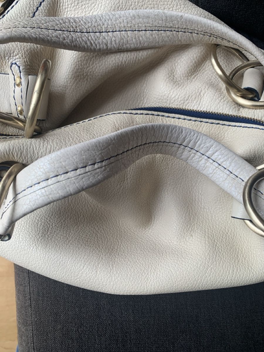 Lancel Taschen für Damen: Sac Lancel, Cuir blanc cassé – Gebraucht aus Préverenges von Gilchris 8