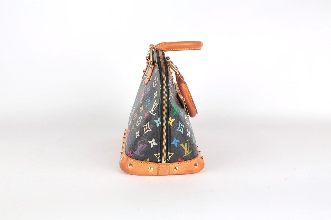 Louis Vuitton Borse da donna: Sac Alma noir Monogram multicolor Louis Vuitton – Usato da Delémont venduto da Le38.shop 3