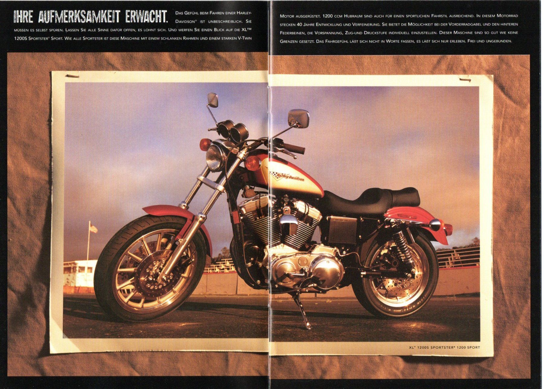 Harley-Davidson Strasse: Harley-Davidson Modellprogramm - Originalprospekt 1997 – Neu (gemäss Beschreibung) aus Malans GR von Chueche427 2