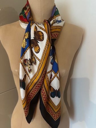 Foulard, Echo, 100% Seide