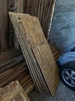 Panneaux OSB / planches en bois