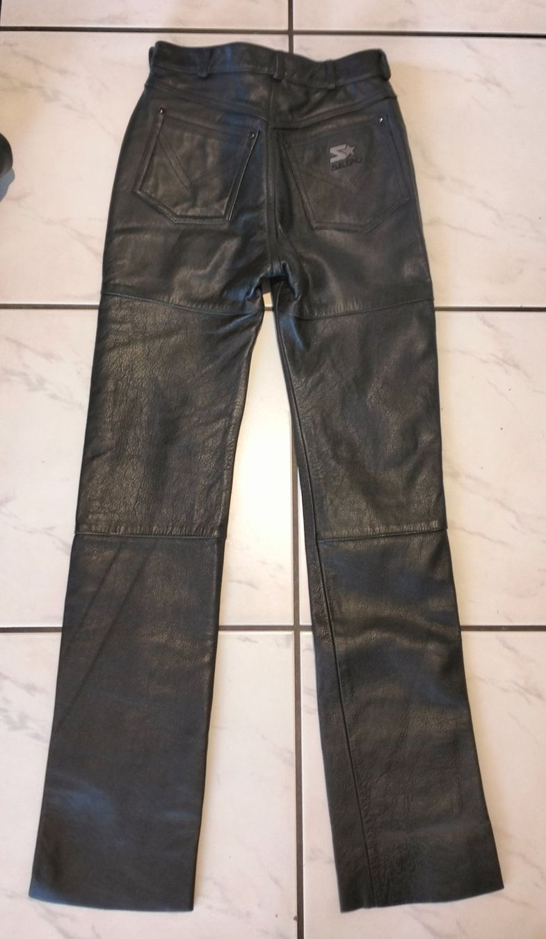 Held Pantaloni: Held Damen Leder motorradhose Gr. 38 – Nuovo (secondo la descrizione) da Uerkheim venduto da Kaufoption 2