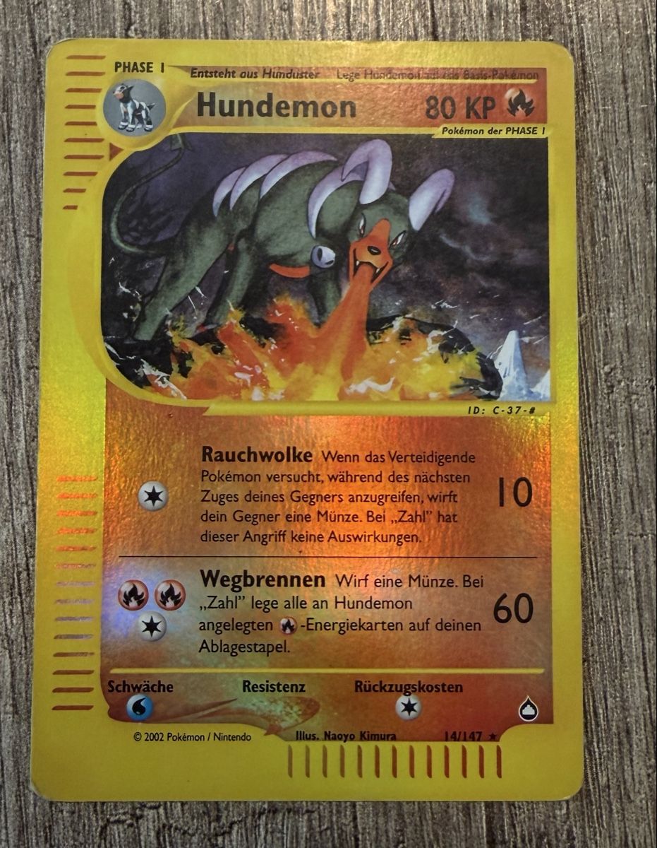 Pokémon Carte collezionabili: Pokemon TCG Hundemon – Nuovo (secondo la descrizione) da Nussbaumen AG venduto da Redman_Brale