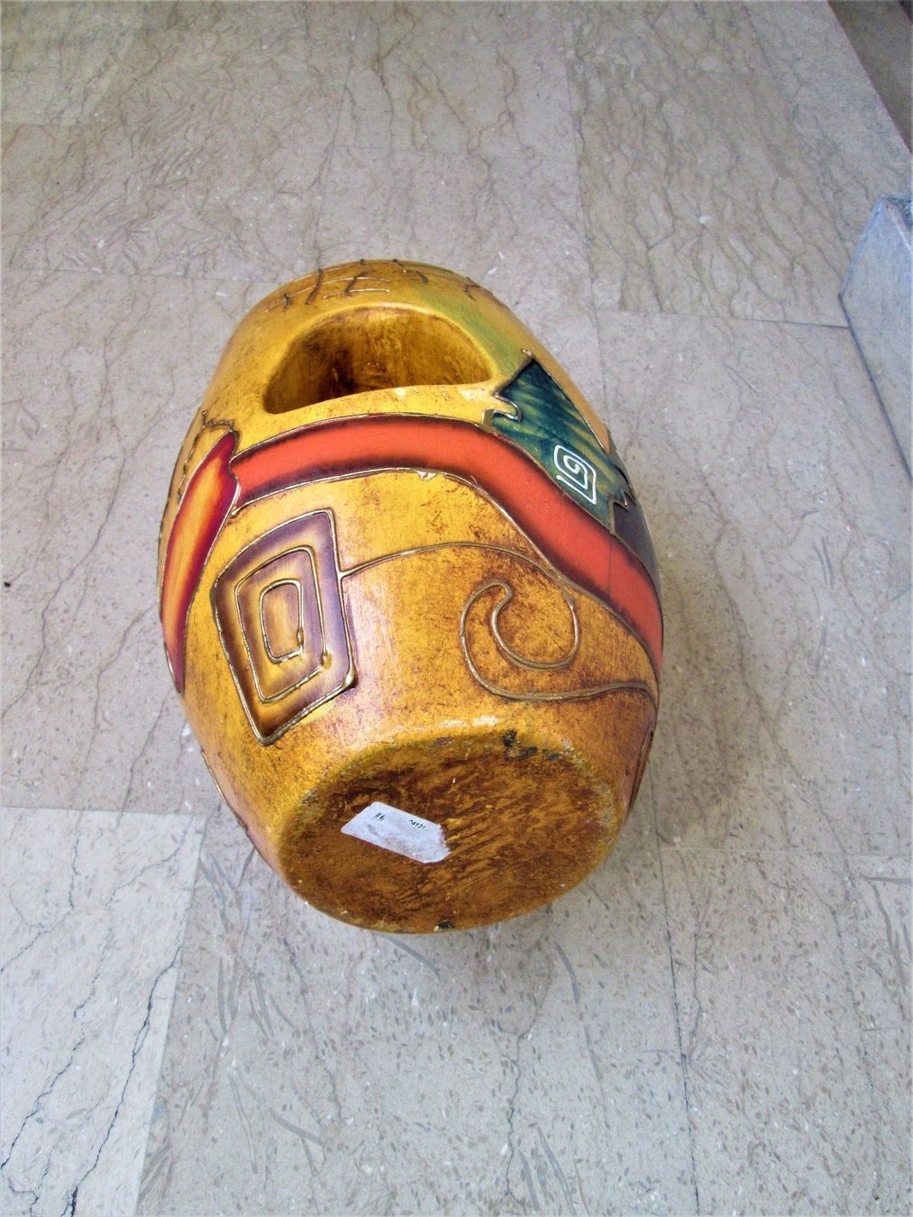 Vasen & Gefässe: Ethnische Vase aus Terrakotta – Gebraucht aus Sementina von babucia 5