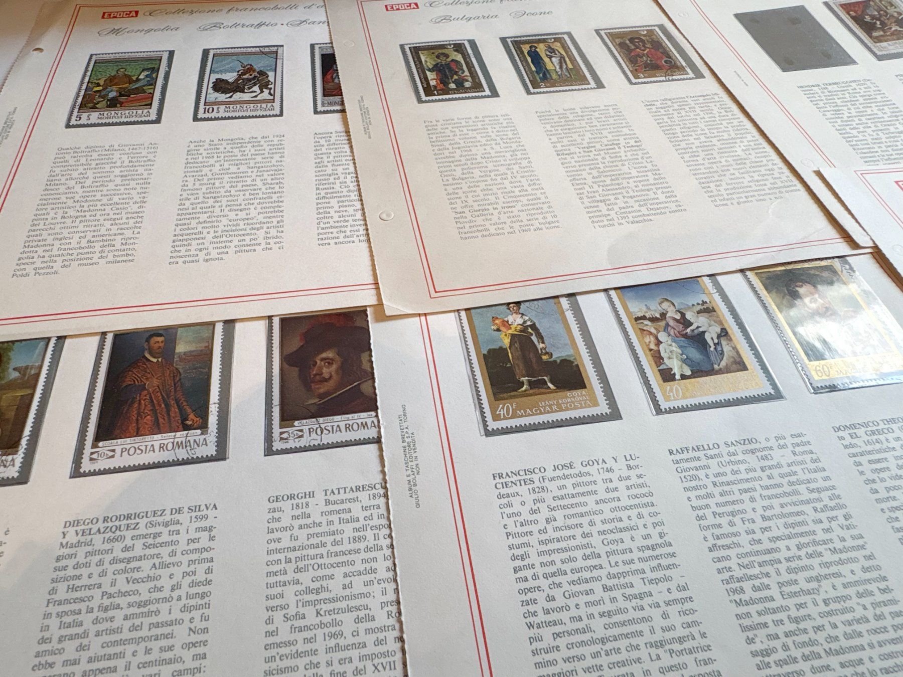 Alle Briefmarken: ART COLLECTION BRIEFMARKE LOT – Gebraucht aus Riva san vitale von abd_p86k 1