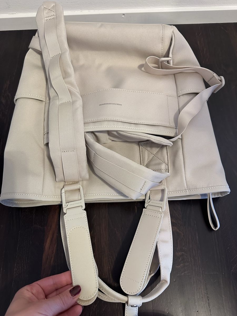Kapten & Son Zaini: Kapten & Son Lindby Pro Diaper Backpack Set Sandstone – Nuovo (secondo la descrizione) da Zürich venduto da millaiana 4