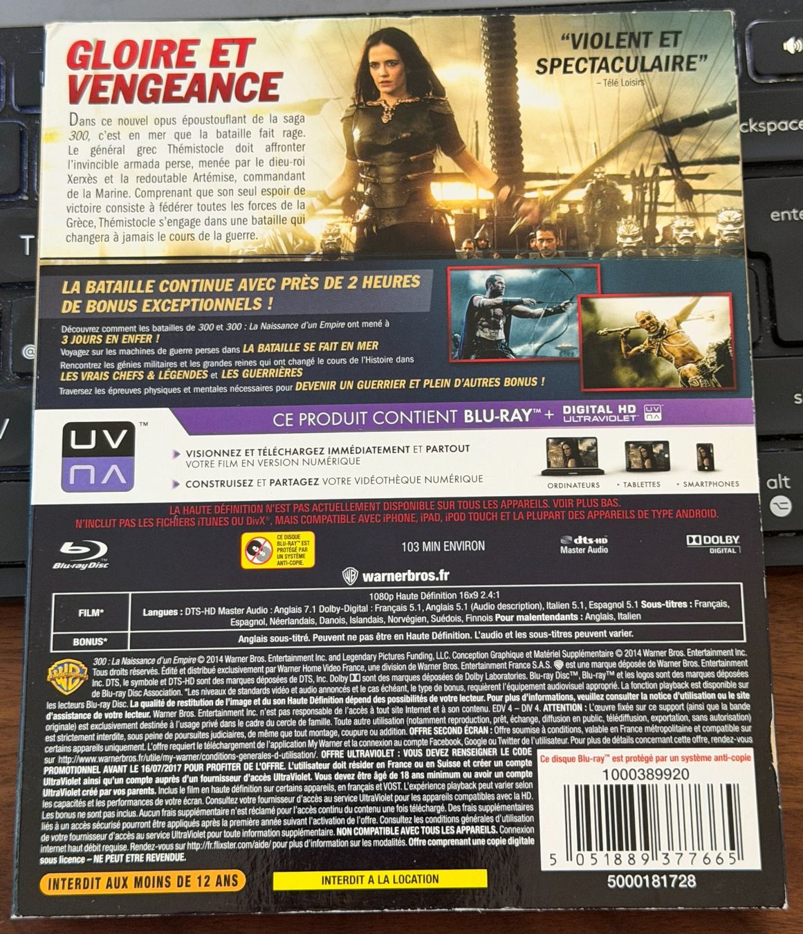 Alle DVDs: 300 : La naissance d'un empire - Blu-ray – Gebraucht aus Semsales von __Florian__ 2