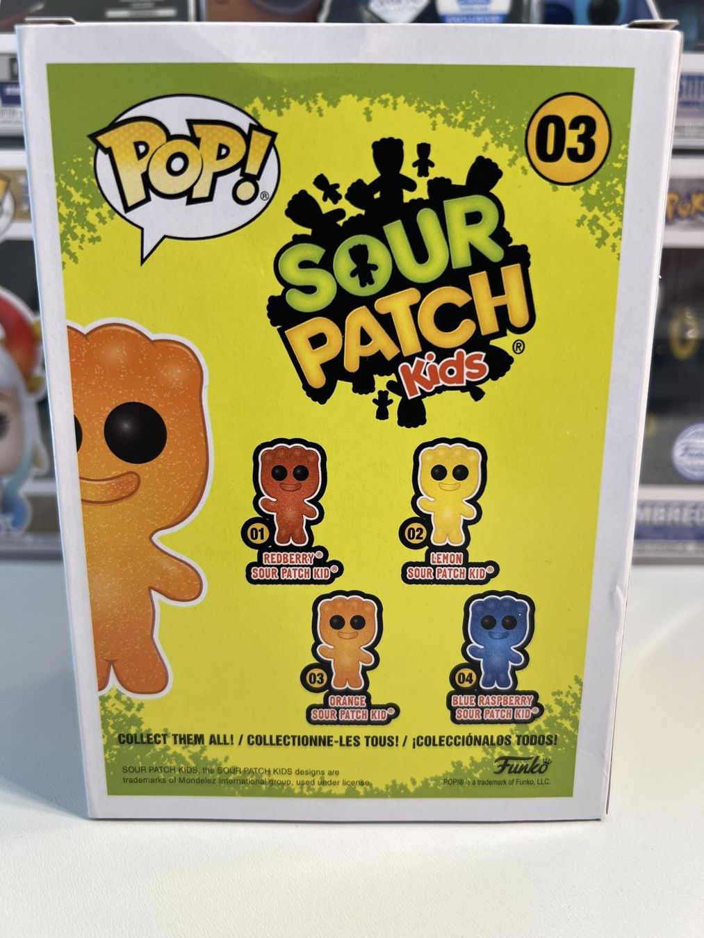 Funko Statuette: Funko POP! Candy Sour Patch Kids Orange Sour Patch Kid – Usato da Le Mouret venduto da perfectbijou 2