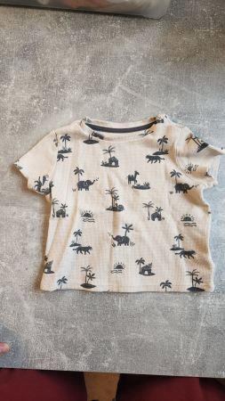 C&A Baby T-Shirt Gr. 80 (9-12M) - Sommer, Safari-Look!
