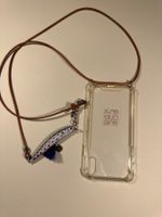Phone Necklace N°026 - blue dot - BlueANDtrue