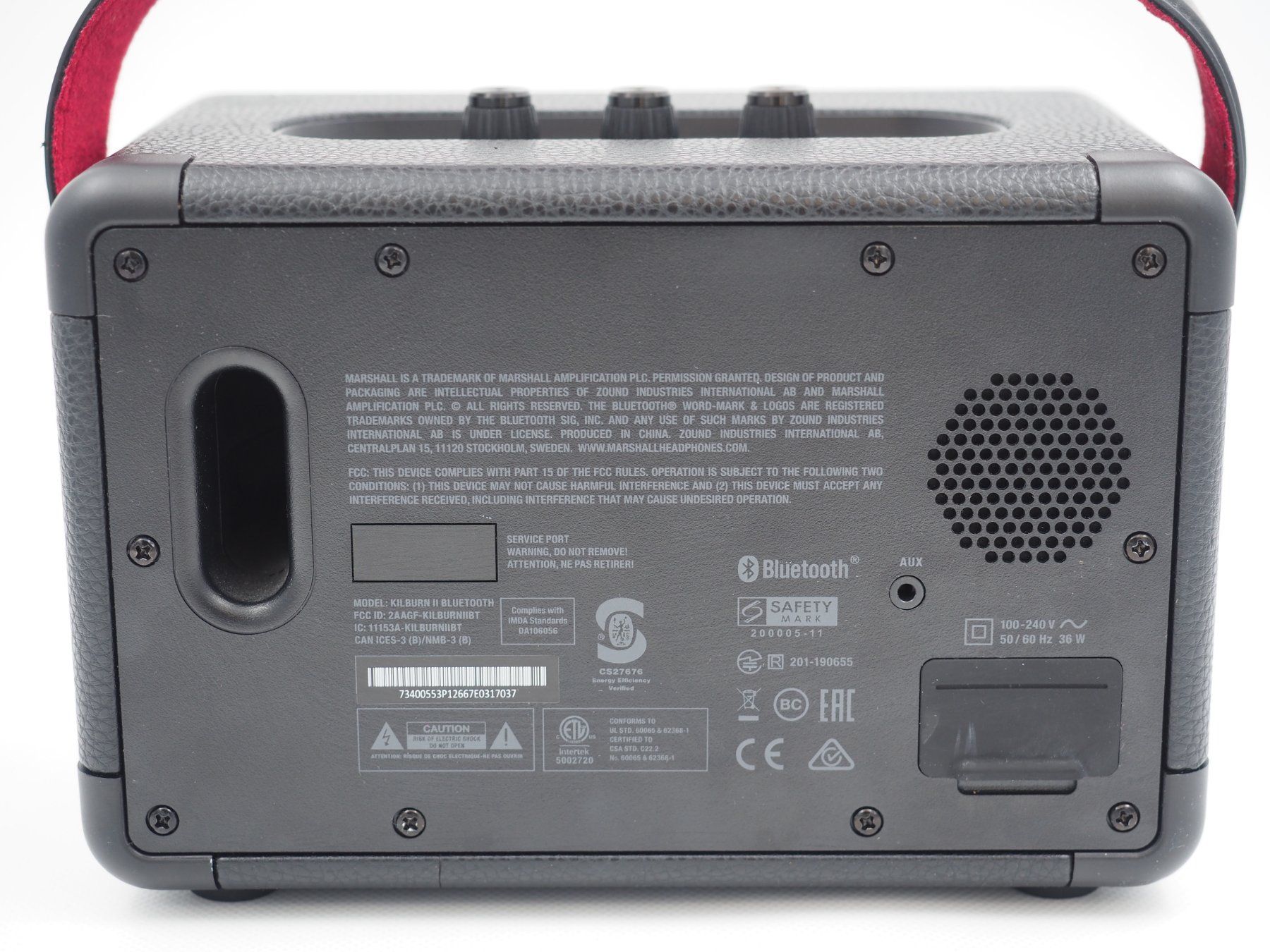 Haut-parleurs: MARSHALL Killburn 2 Bluetooth Lautsprecher (26061614) – D'occasion à Zürich par fundsachenverkauf 2