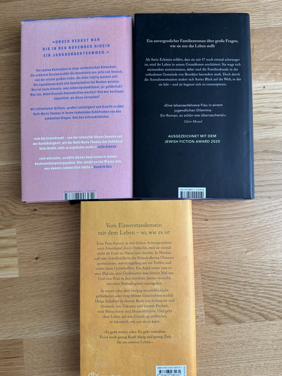 Livres: 3 Romane, Hardcover, neuwertig! – Neuf (Voir description) à Basel par Susana_ 1