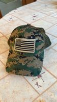 US Army Cap, Camouflage mit Netz - Verstellbare Grösse