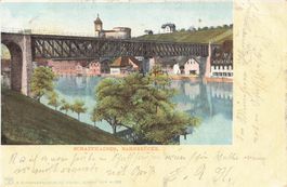 Schaffhausen SH Bahnbrücke