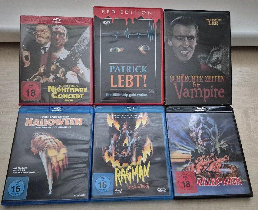 Tous les DVDs: Horror Paket 2 x DVD + 4 x Bluray – D'occasion à Wettingen par Reviled