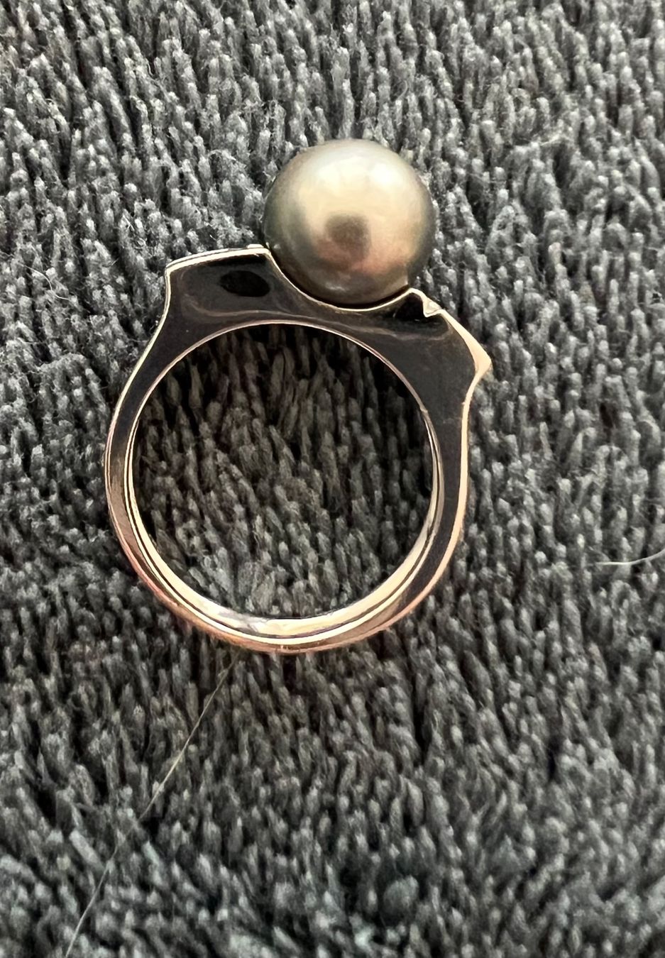Ringe: Ring Weissgold Perle 925 Ringgroesse 52 – Neu (gemäss Beschreibung) aus Horgen von Hpunto