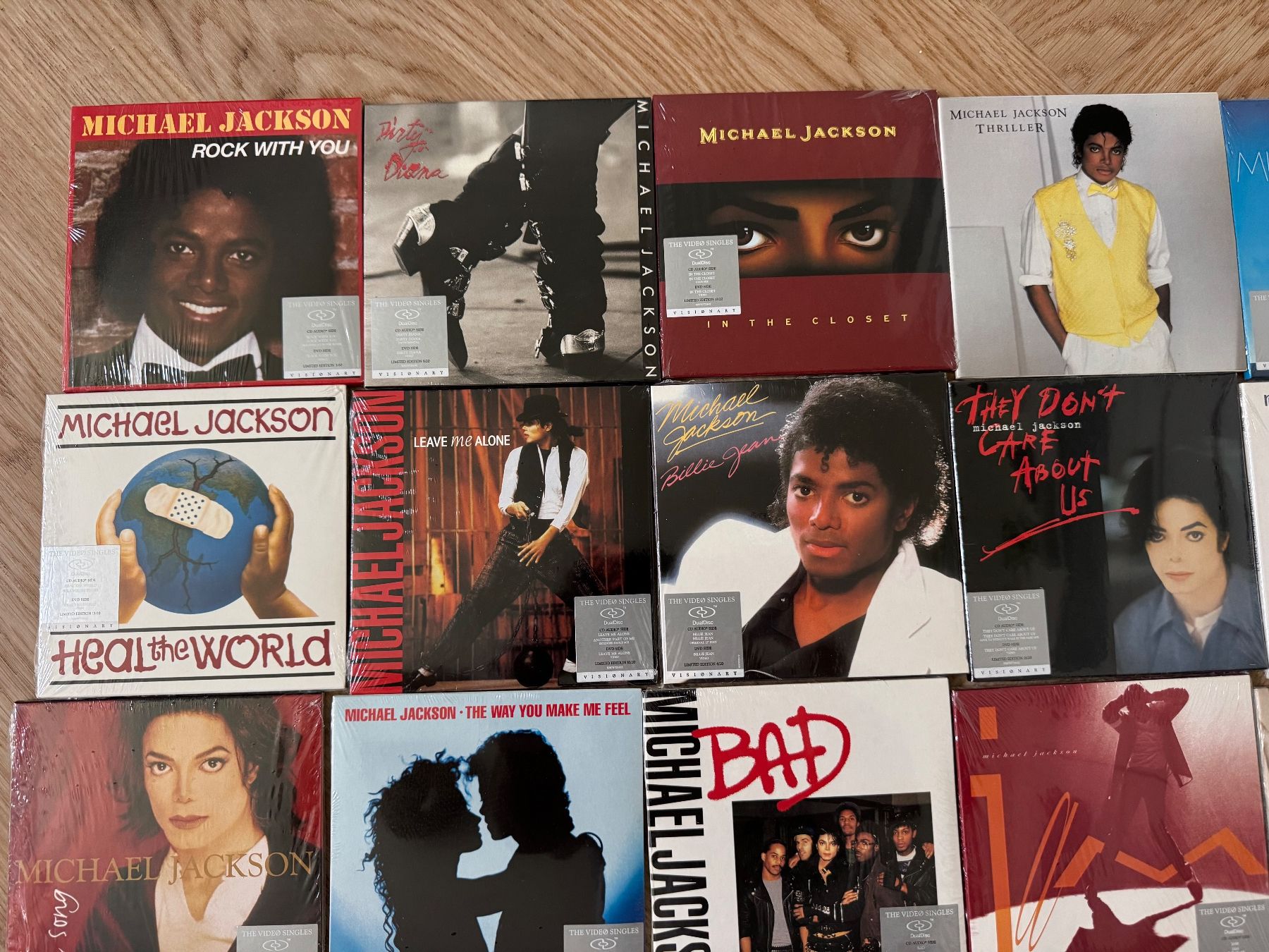 CD: Michael Jackson-Visionary Limitierte Box Nr. 060301 – Nuovo e nell'imballaggio originale da Walperswil venduto da So1me25 9