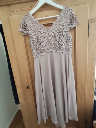 Cocktailkleid altrosa Grösse 38