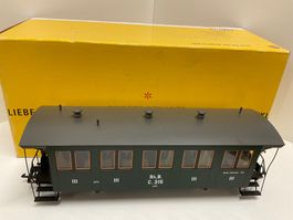 Brawa Spur IIm, 15001 C.215 RhB Wagen, leicht Bespielt