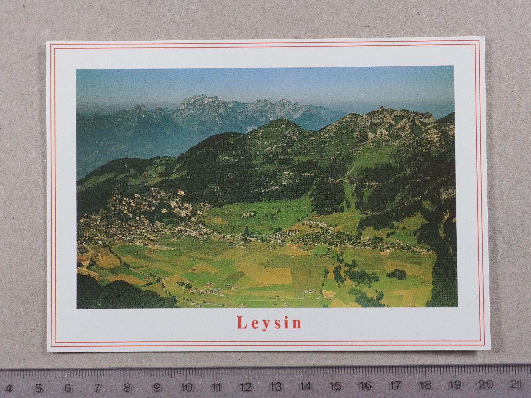 Cartoline postali: Leysin, 2010 – Usato da Lenzburg venduto da fh1
